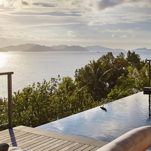 Panorama Pool Villa 6 - six senses zil pasyon - luxury seychelles honeymoon packages