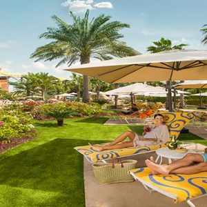 Relaxing Under Umbrella In Waterpark Atlantis The Palm Dubai Dubai Honeymoons