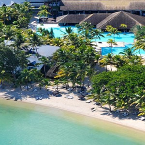 The Ravenala Attitude - Luxury mauritius honeymoon packages - Aerial view