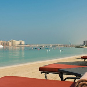 beach 2 - Le Meridien Mina seyahi - Luxury dubai Honeymoon Packages