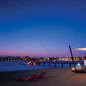 beach at night - One and Only Royal Mirage - Luxury Dubai Honeymoon Packages