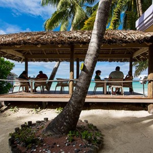 dining 2 - le duc de praslin - luxury seychelles honeymoon packages