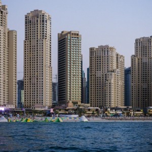 exterior 2 - sofitel dubai jumeirah beach - luxury dubai honeymoon packages