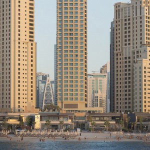 exterior - sofitel dubai jumeirah beach - luxury dubai honeymoon packages