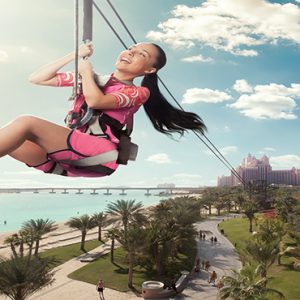 Ziplining Atlantis The Palm Dubai Dubai Honeymoons