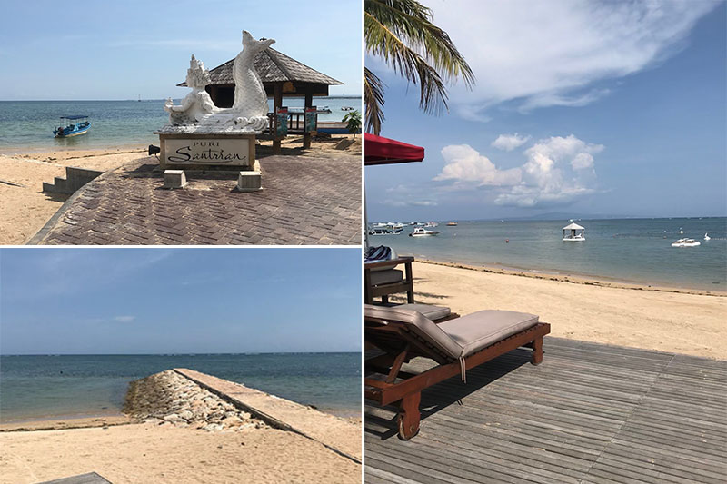 Abbies Bali Blog - Puri Santrian - beach