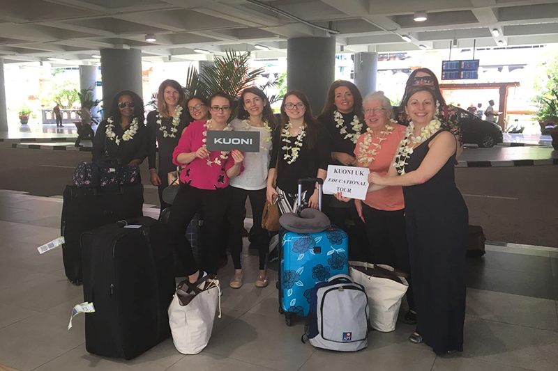 Abbies Bali Blog - bali fam trip - airport group photo