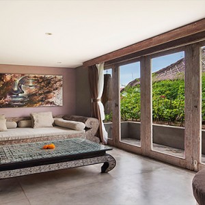 Blue Karma Seminyak - Luxury Bali Honeymoon packages - One bedroom suite living area