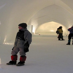 Kakslauttanen Arctic Resort - Luxury Finland Honeymoon Packages - Ice gallery