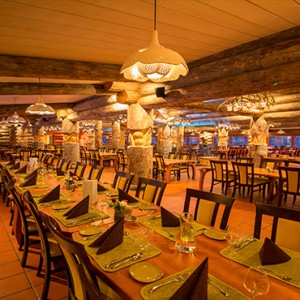 Kakslauttanen Arctic Resort - Luxury Finland Honeymoon Packages - aurora restaurant