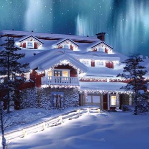 Kakslauttanen Arctic Resort - Luxury Finland Honeymoon Packages - santa home1