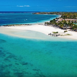 Luxury Mauritius Honeymoon Packages - Lux* Belle Mare - Aerial view