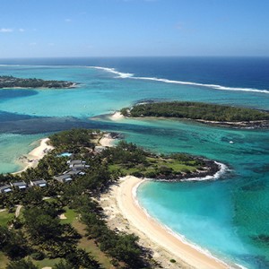 Mauritius Honeymoon Packages Shandrani Beachcomber Resort & Spa Aerial View1