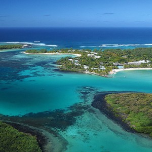 Mauritius Honeymoon Packages Shandrani Beachcomber Resort & Spa Aerial View2