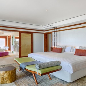 Mauritius Honeymoon Packages Shangri La's Le Touessrok Resort And Spa Beach Villa Bedroom