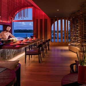 Mauritius Honeymoon Packages Shangri La's Le Touessrok Resort And Spa Kushi Restaurant