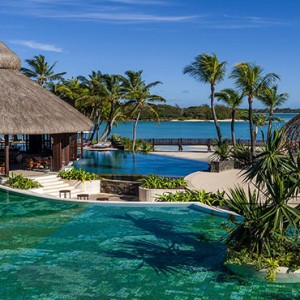 Mauritius Honeymoon Packages Shangri La's Le Touessrok Resort And Spa Main Pool Overview