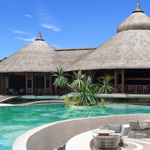 Mauritius Honeymoon Packages Shangri La's Le Touessrok Resort And Spa Safran Restaurantat Daytime