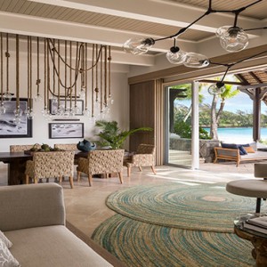 Mauritius Honeymoon Packages Shangri La's Le Touessrok Resort And Spa Shangri La Suite Living Area