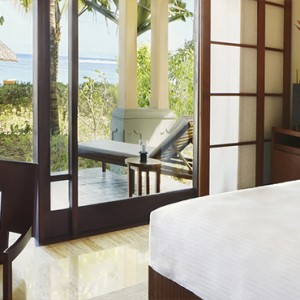 Mauritius Honeymoon Packages Shanti Maurice Resort & Spa Junior Suite Beach Access Bedroom