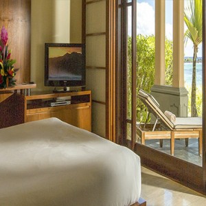 Mauritius Honeymoon Packages Shanti Maurice Resort & Spa Junior Suite Beachfront Bedroom