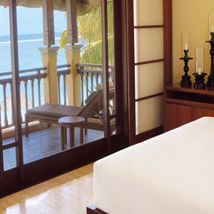 Mauritius Honeymoon Packages Shanti Maurice Resort & Spa Junior Suite Oceanfront Bedroom