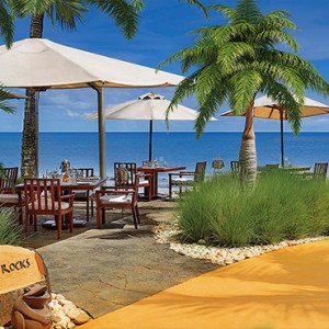 Mauritius Honeymoon Packages The Oberoi Mauritius On The Rocks Restaurant