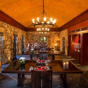 Mauritius Honeymoon Packages The Oberoi Mauritius Private Dinner In The Gunpowder Room