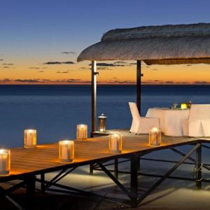 Mauritius Honeymoon Packages JW Marriott Mauritius Resort Outdoor Candlelight Dinner