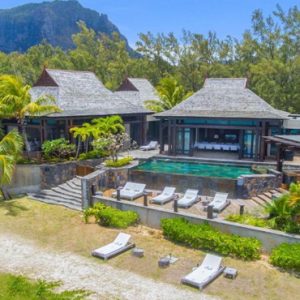 Mauritius Honeymoon Packages JW Marriott Mauritius Resort Villa Aerial View1