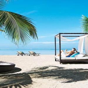 Mauritus Honeymoon Packages Heritage Awali Golf & Spa Resort Relaxing On The Beach Cabana