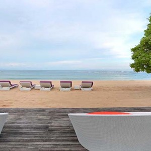 Amarterra Villas Bali Nusa Dua - Luxury Bali Honeymoon Packages - Beach view