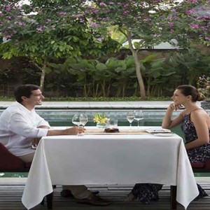 Amarterra Villas Bali Nusa Dua - Luxury Bali Honeymoon Packages - Private dining1