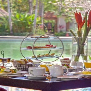 Amarterra Villas Bali Nusa Dua - Luxury Bali Honeymoon Packages - afternoon tea