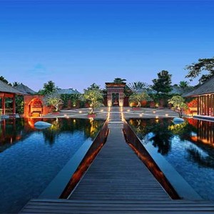 Amarterra Villas Bali Nusa Dua - Luxury Bali Honeymoon Packages - main entrance