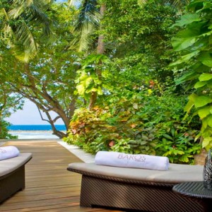 Baros Maldives - Luxury Maldives Honeymoon Packages - Baros Residence deck