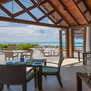 Baros Maldives - Luxury Maldives Honeymoon Packages - Dining view