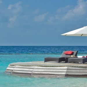 Baros Maldives - Luxury Maldives Honeymoon Packages - Pool on deck