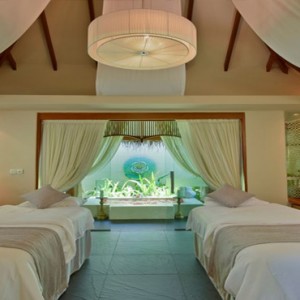 Baros Maldives - Luxury Maldives Honeymoon Packages - Spa treatment room