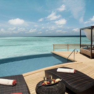 Baros Maldives - Luxury Maldives Honeymoon Packages - Sun deck view