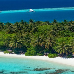 Baros Maldives - Luxury Maldives Honeymoon Packages - island view1