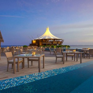 Baros Maldives - Luxury Maldives Honeymoon Packages - lime restaurant and lighthouse
