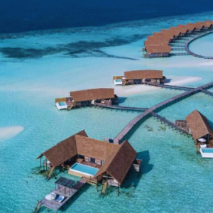 COMO Cocoa Island Maldives Honeymoon Packages Aerial View3
