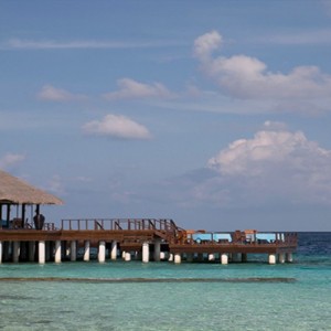 Coco Bodu Hithi - Luxury Maldives Honeymoon Packages - Aqua restaurant exterior