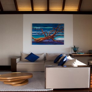 Coco Bodu Hithi - Luxury Maldives Honeymoon Packages - Coco Residence living area