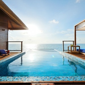 Coco Bodu Hithi - Luxury Maldives Honeymoon Packages - Coco Residence pool view