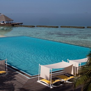 Coco Bodu Hithi - Luxury Maldives Honeymoon Packages - Latitude pool view