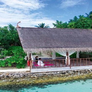 Constance Moofushi - Luxury Maldives Honeymoon Packages - Spa Yoga1