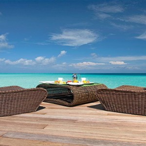 Constance Moofushi - Luxury Maldives Honeymoon Packages - Spa deck