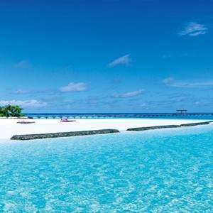 Constance Moofushi - Luxury Maldives Honeymoon Packages - lagoon view